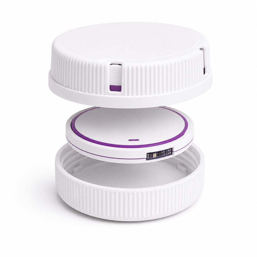 Smart cap insert